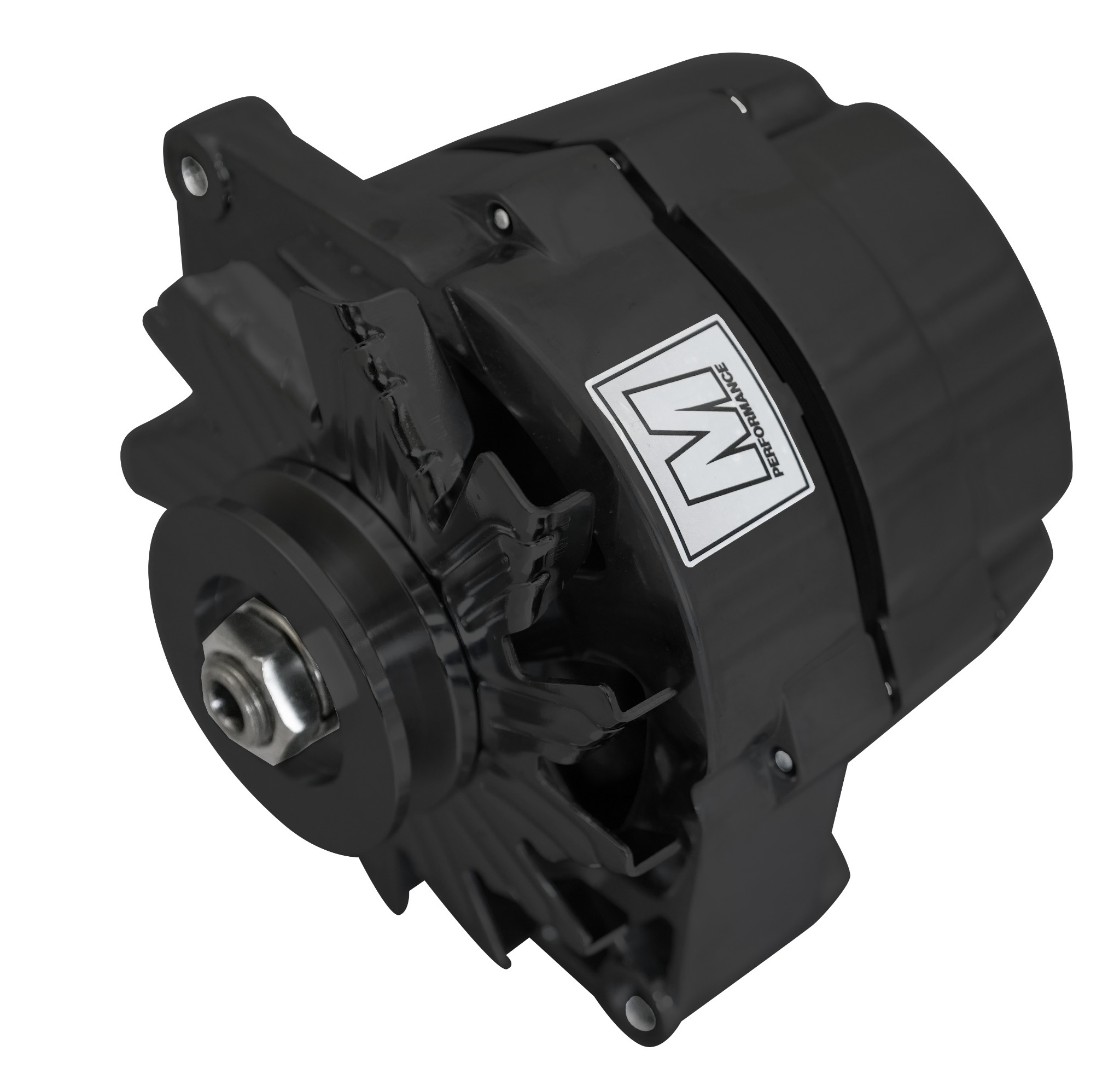 March Performance Ultra Series alternator black finish